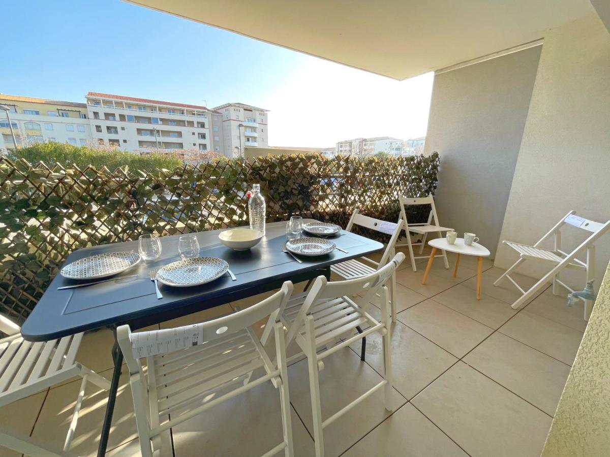 3P Climatise Avec Parking, Piscine, Proche Plage Et Commerces A Sete - Fr-1-338-497 外观 照片